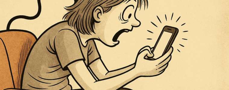 Dependenta de telefon: semne, efecte si reflectii psihologice